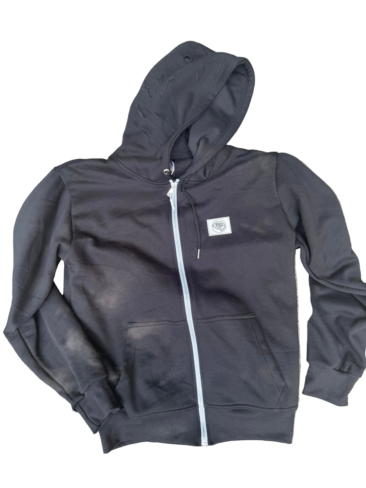 if you change your mindset distress hoodie jacket